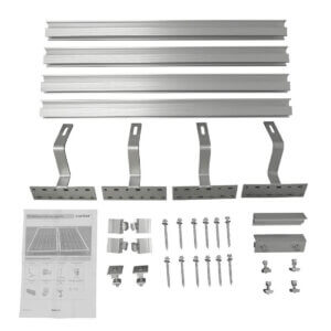 Solpanelsfäste panntak 2x 130-200W