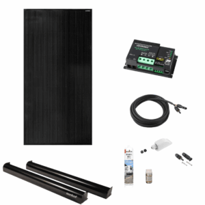 Solcellspaket 185W TOPCon Votronic Duo MPPT-regulator (Ducato/Boxer/Jumper) All Black