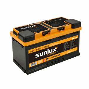 LiFePO4 batteri 12.8V/150Ah - Sunlux® Powerbox+ WarmUp